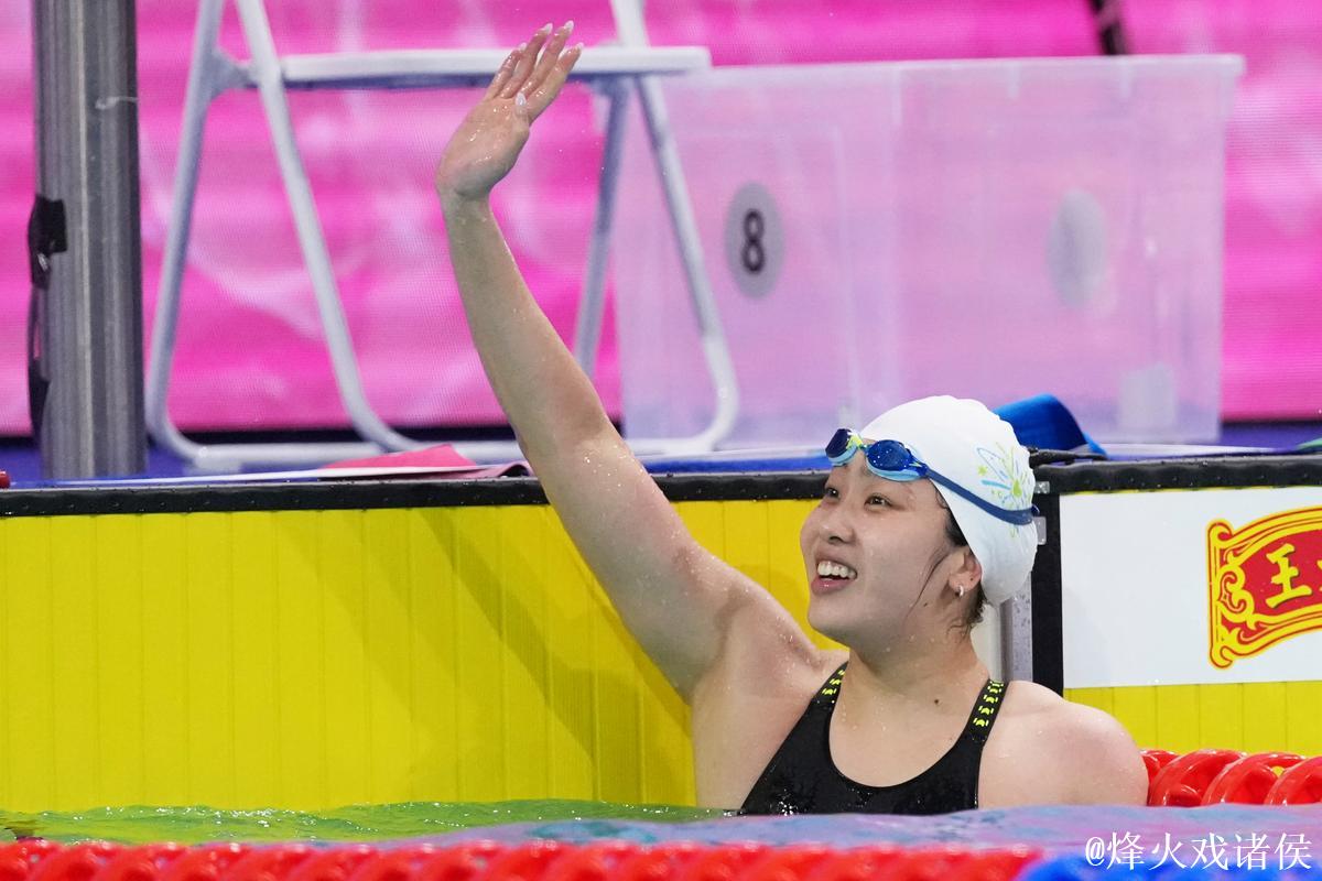 全运会女子50米自由泳 浙江选手吴卿风收获冠军 全运会女子50米自由泳 浙江选手吴卿风收获冠军